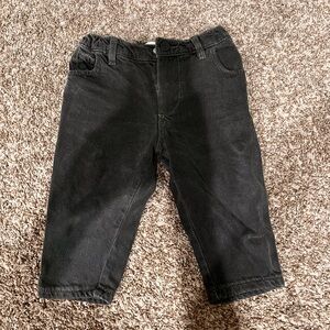 Zara Black Straight Fit Jeans
